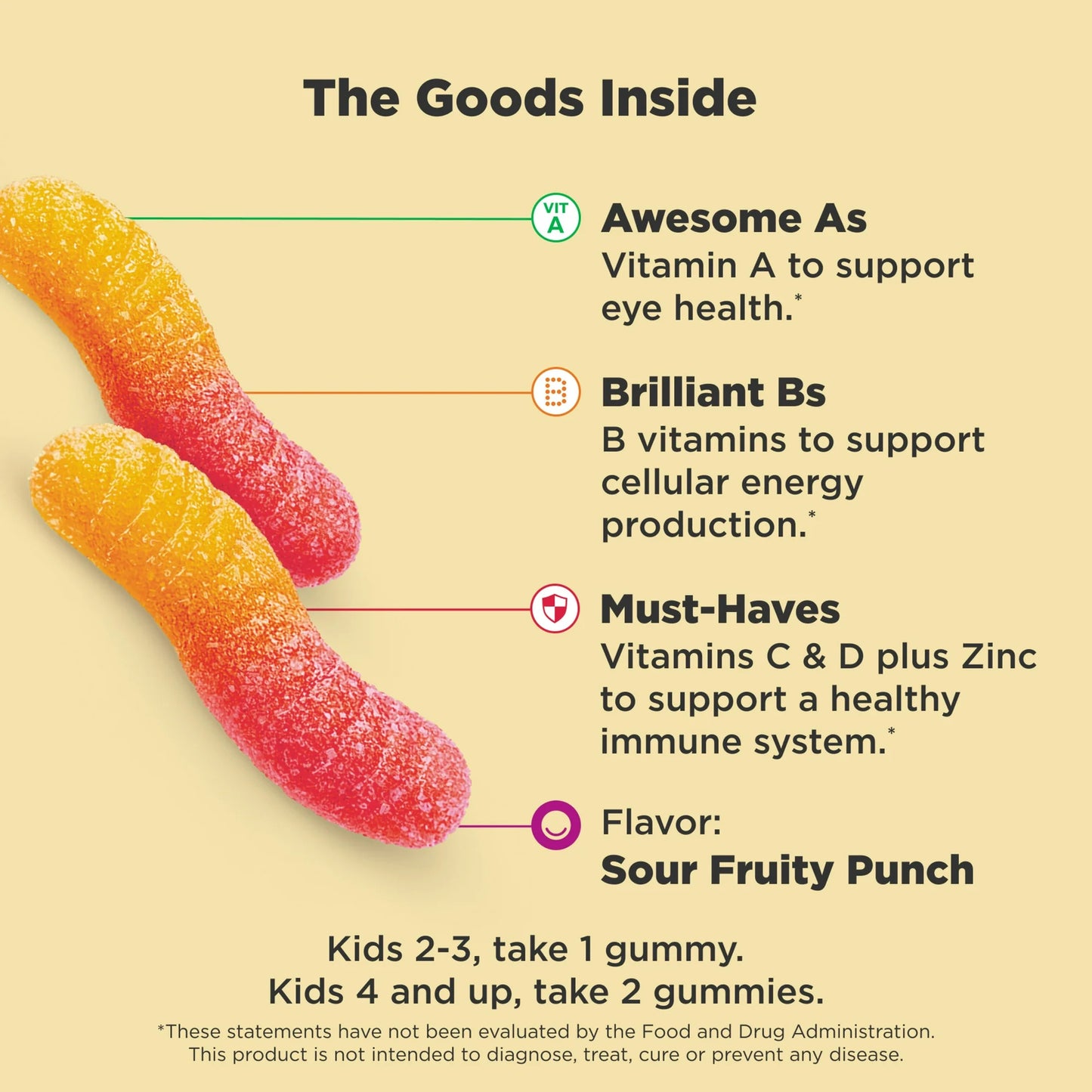 Olly - Multivitaminico para niños, 70 gummies
