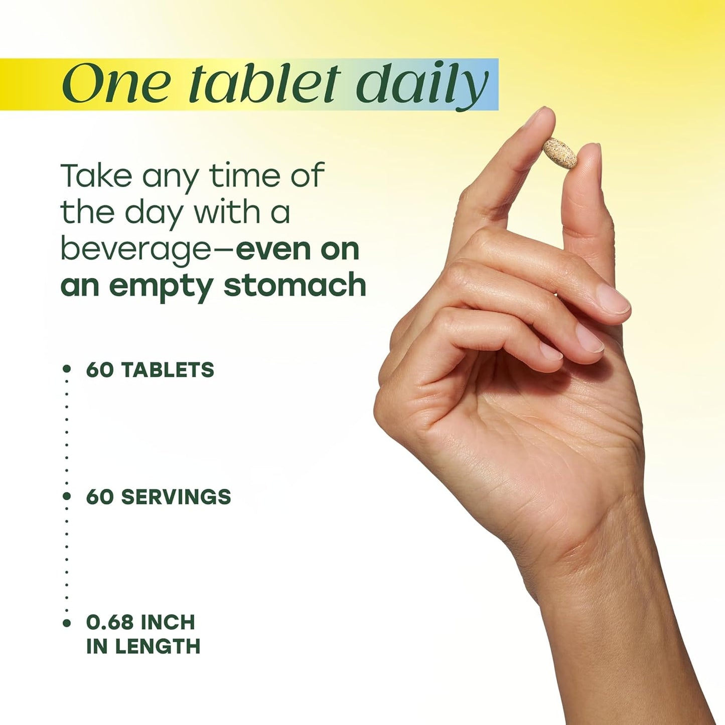 MegaFood - Multivitaminico One daily para hombres 55+, 60 tabletas