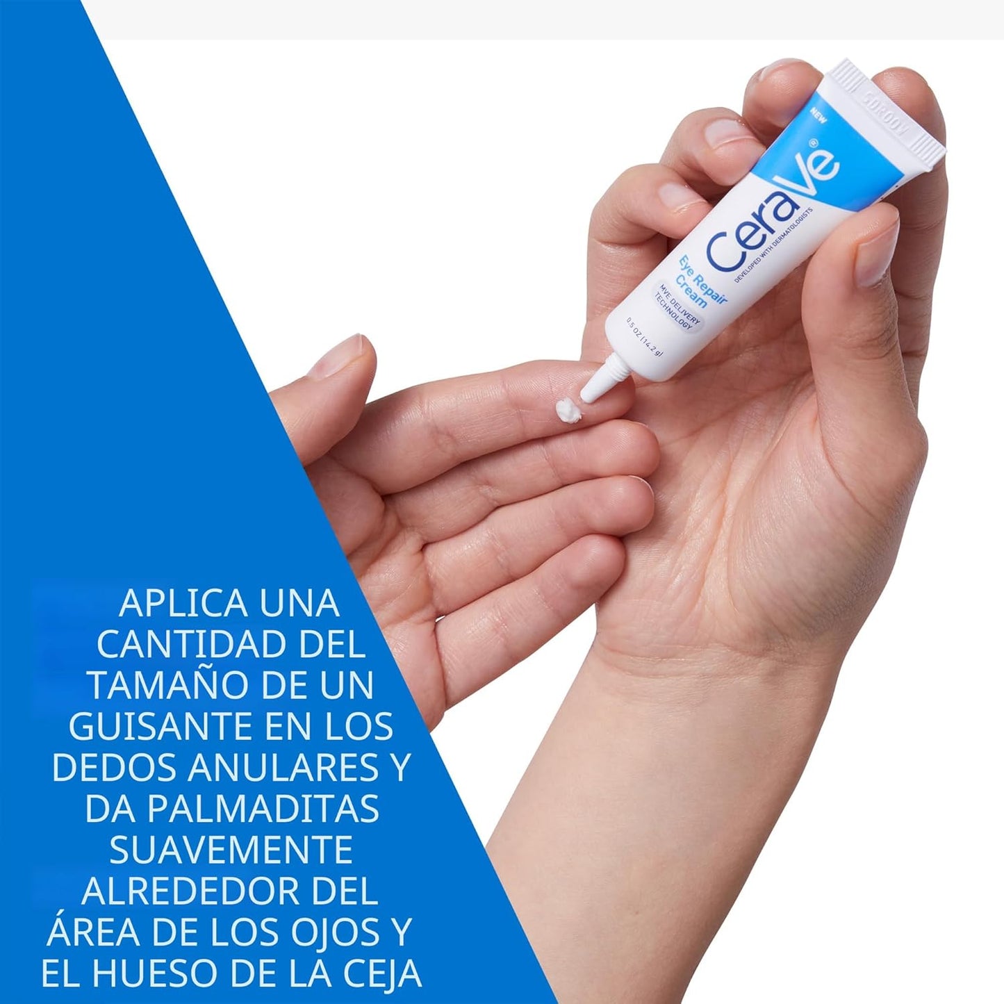 CeraVe - crema reparadora para el contorno de ojos, 14.2g