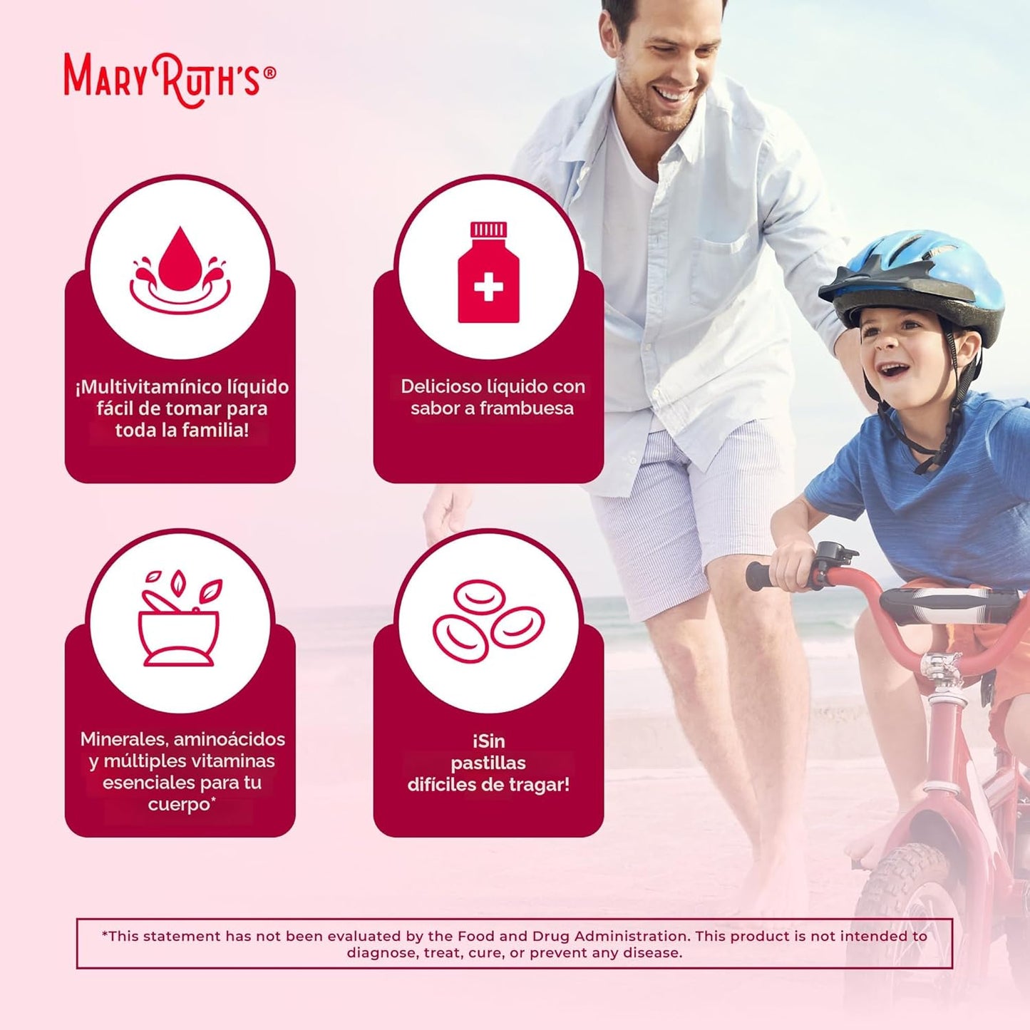 Mary Ruth´s - Multivitaminico Liquido con vitamina C & D3 , 946ml