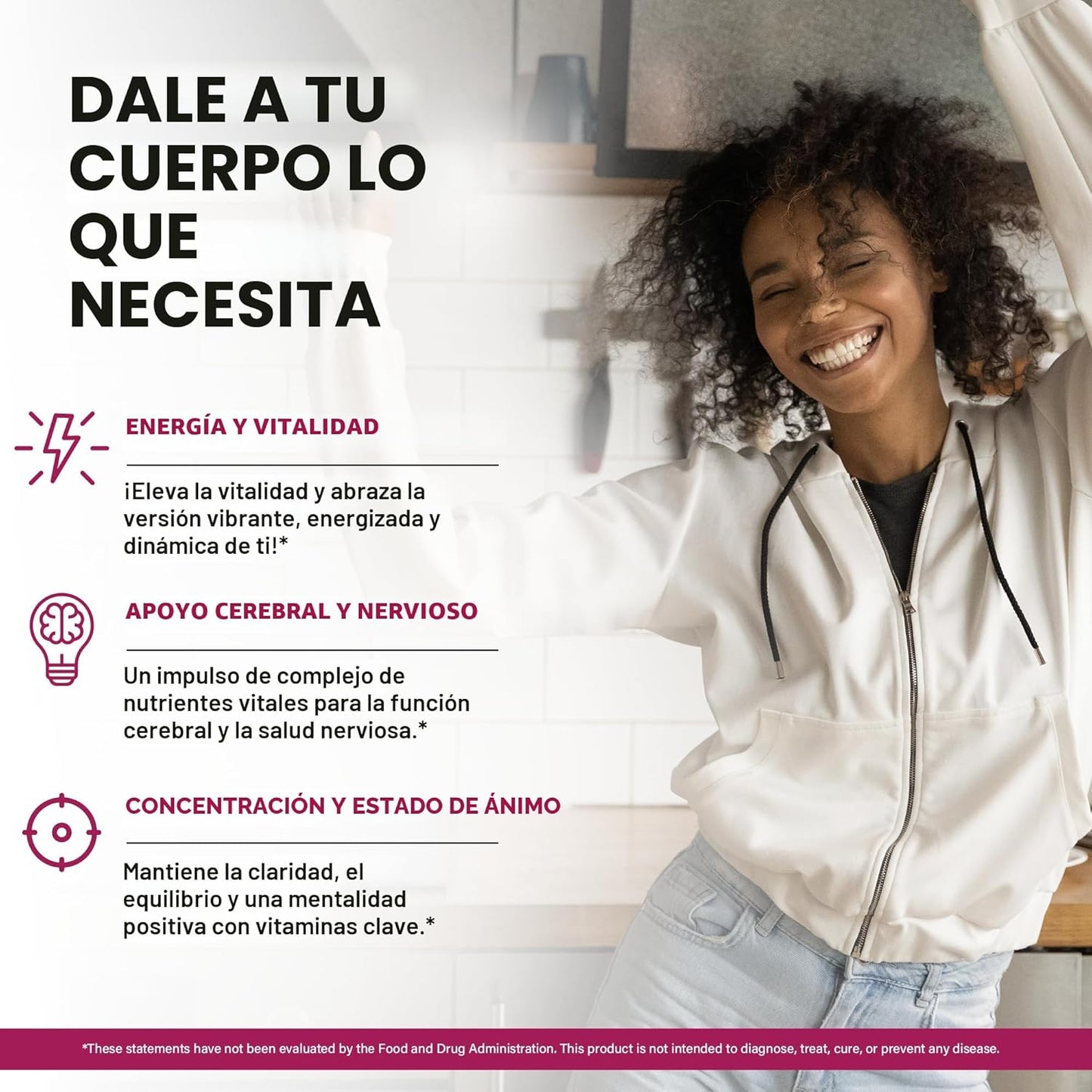 Nutra Harmony - 8 in 1 B- complex con vitamina B12, 60ml