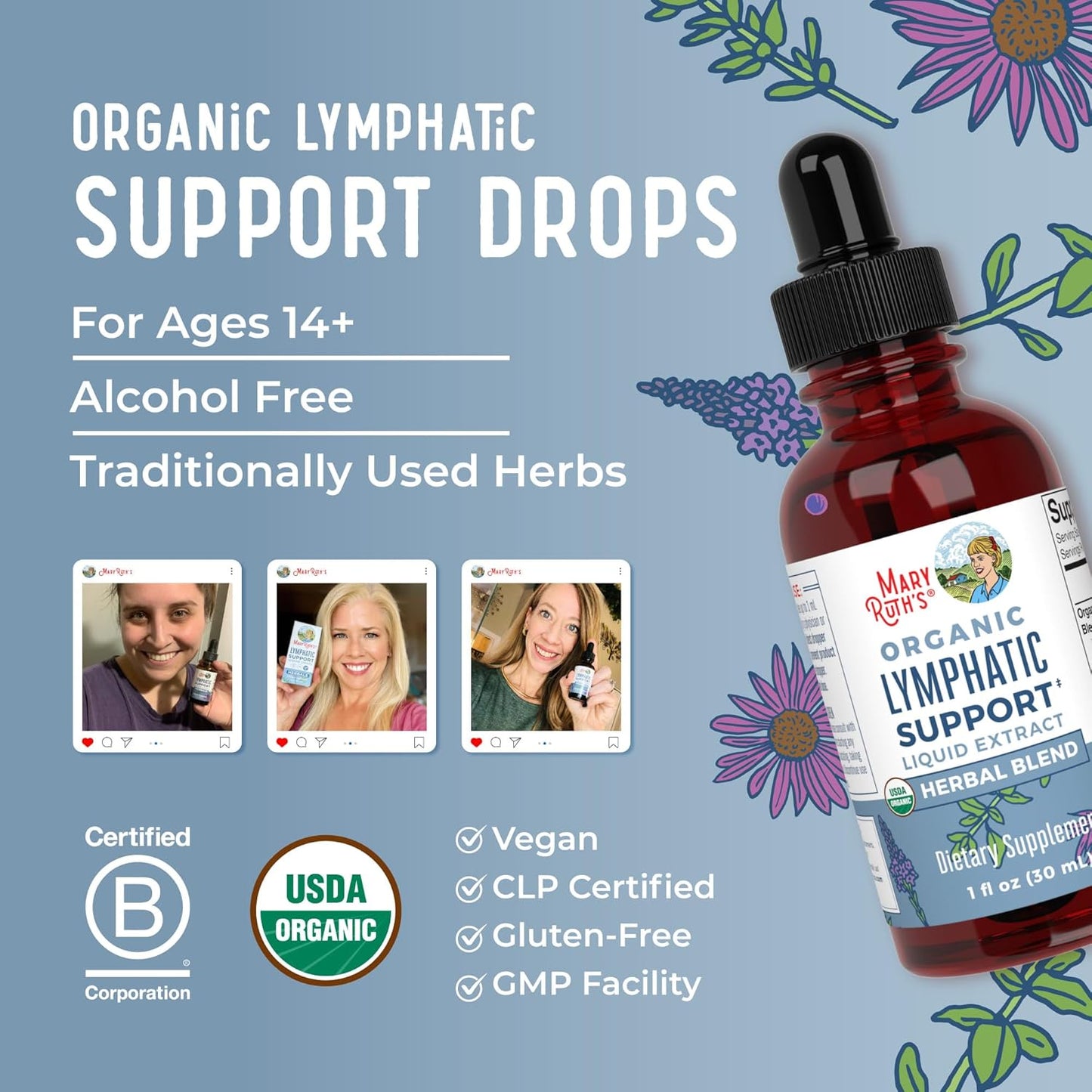 MaryRuth´s - Organic Lymphatic support, 30ml