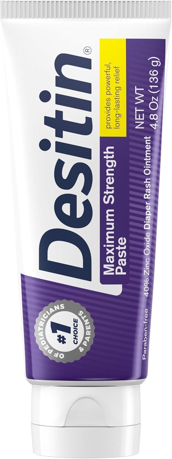 Desitin crema para escaldaduras y rozadura del pañal, 136gr