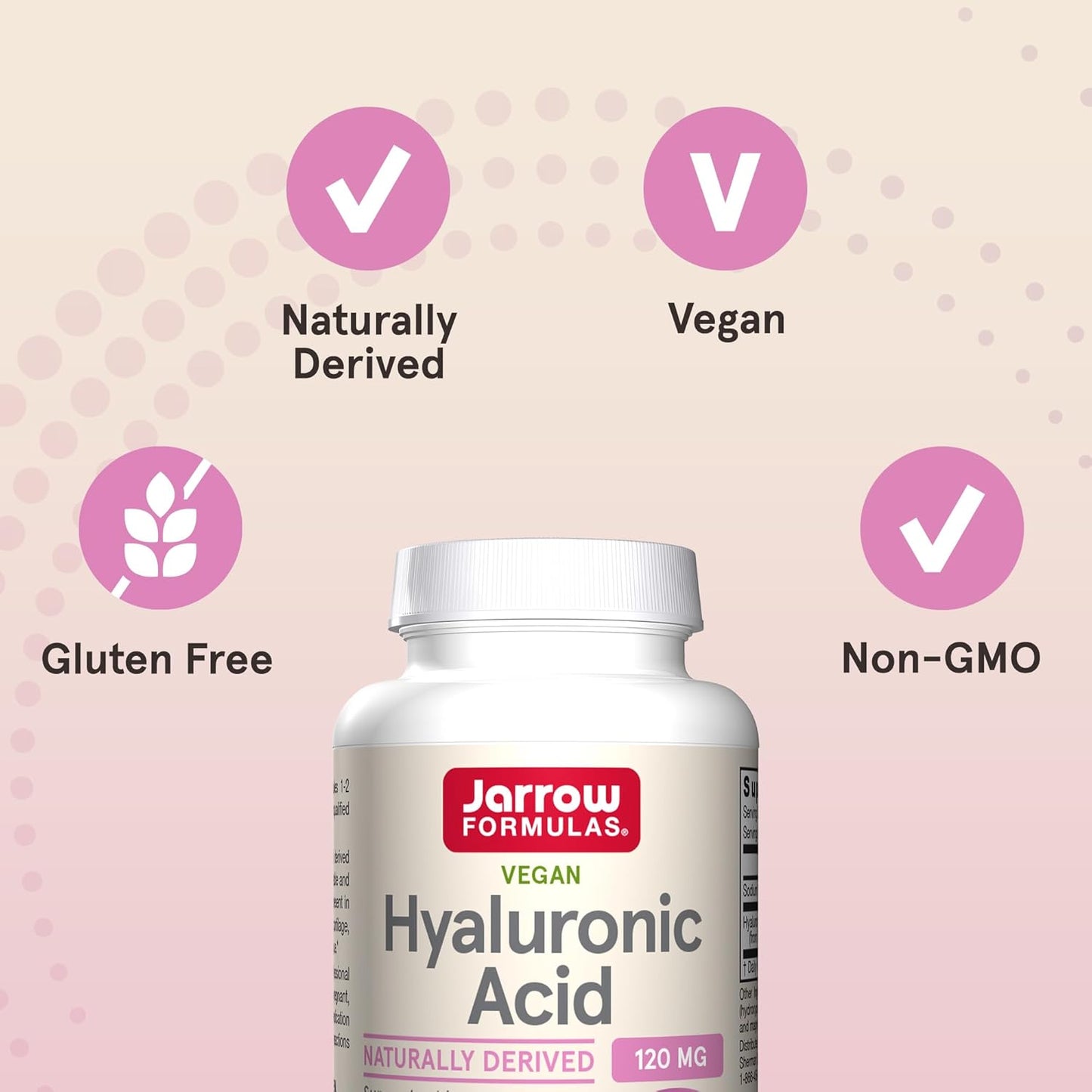 Jarrow Formulas - Hyaluronic Acid 120mg, 120 capsulas