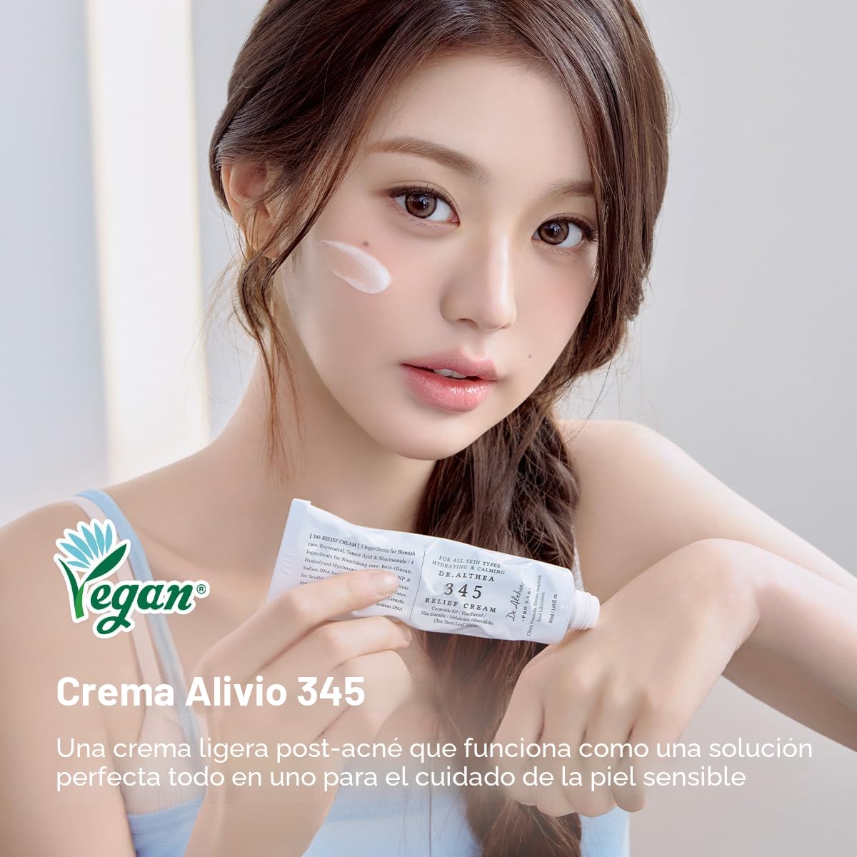 Dr.Althea Crema de Alivio 345 | Hidratante para Recuperación Calmante y Cuidado de la piel, 50ml