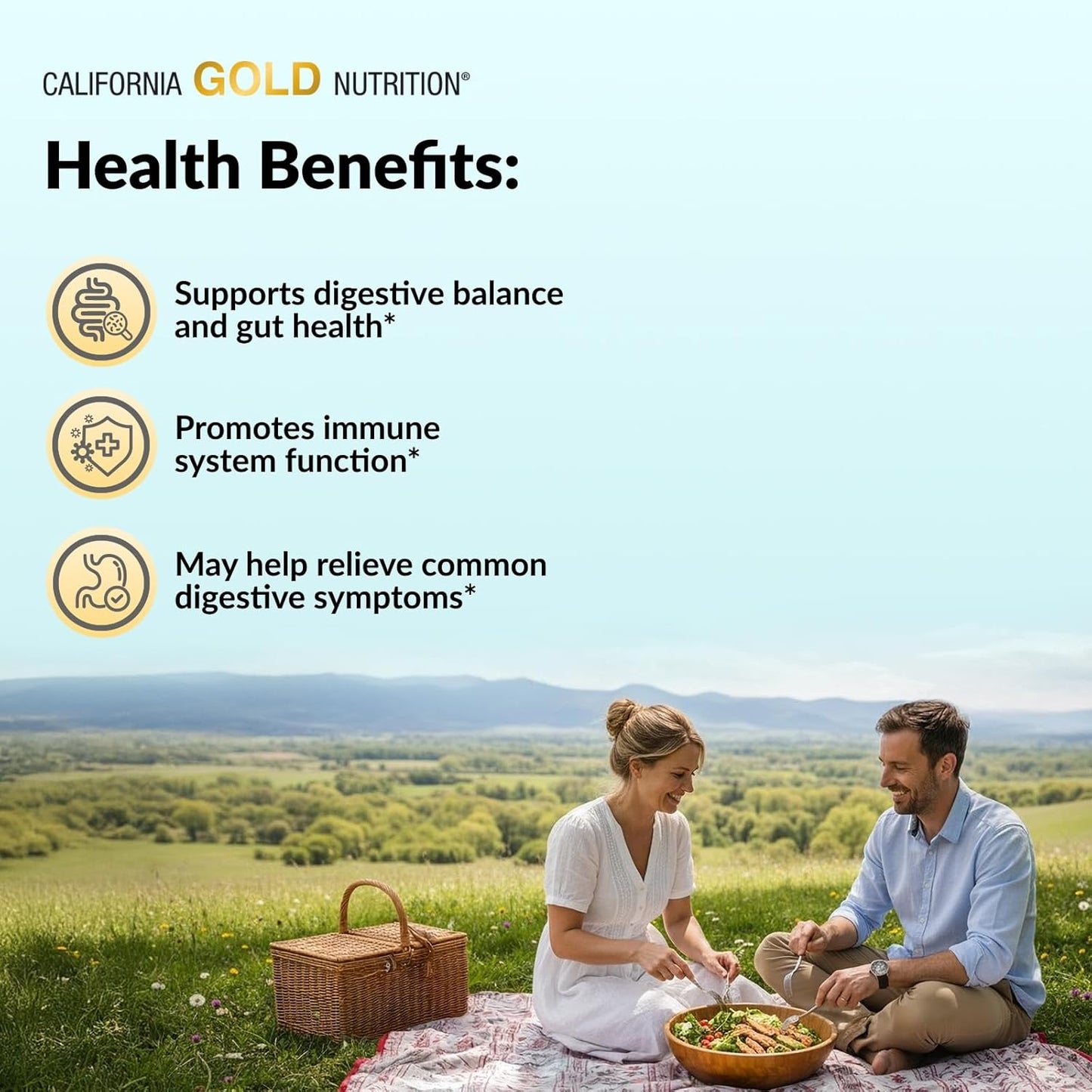 California Gold Nutrition - LactoBif 30 probioticos, 30 billion CFU - 60 capsulas