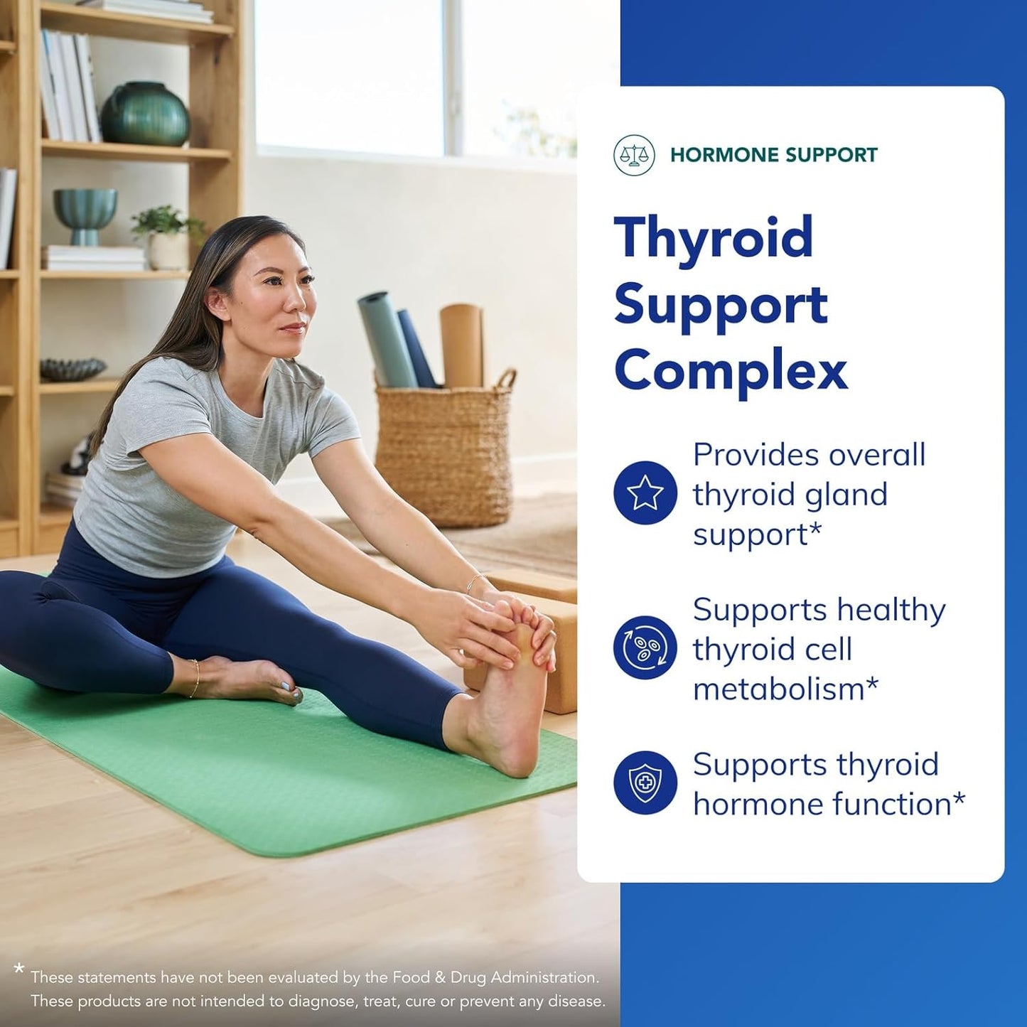 Pure Encapsulations - Thyroid support complex , 60 capsulas