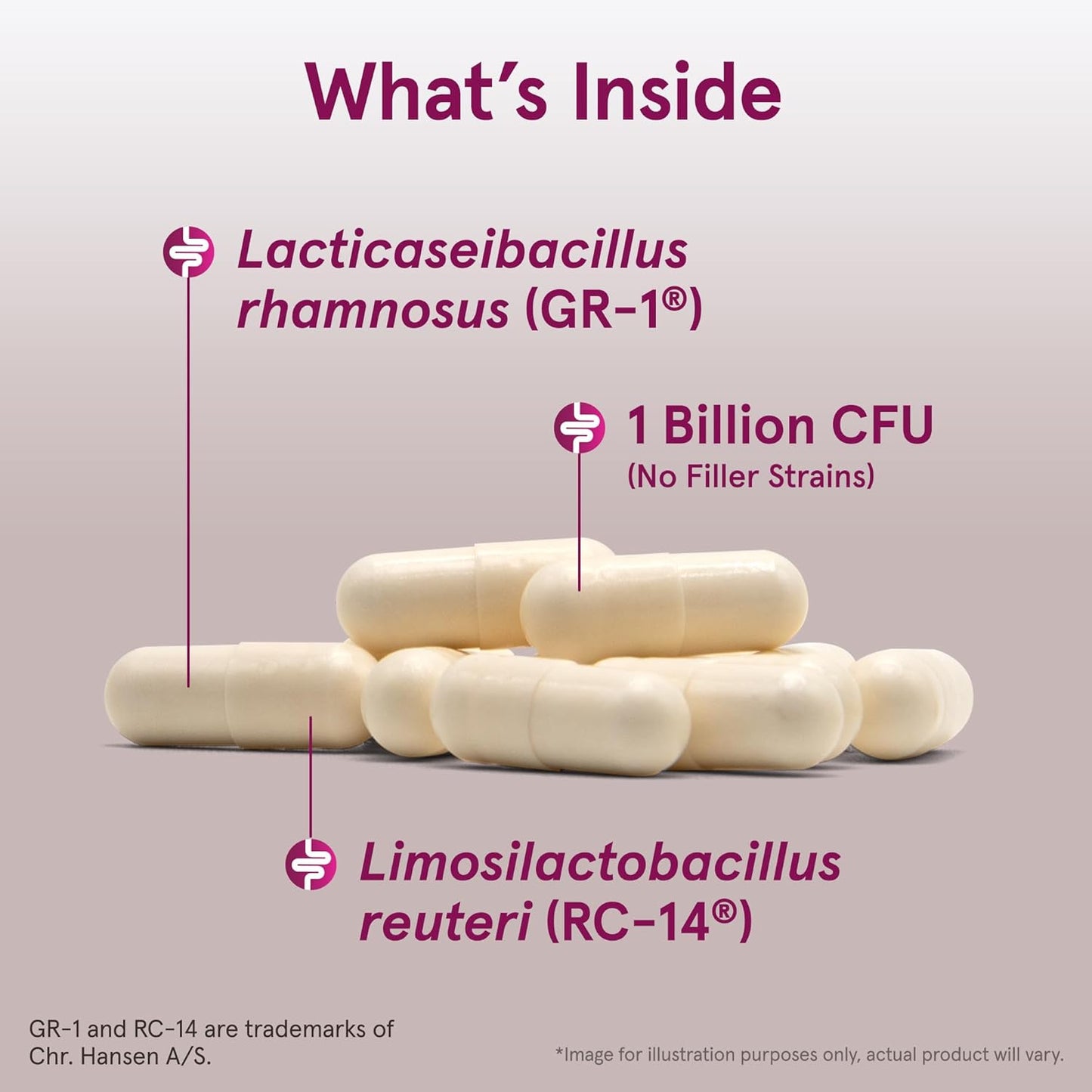 Jarrow Formulas Fem-Dophilus Probióticos 1 mil millones de UFC con 2 cepas clínicamente efectivas 60  Capsulas