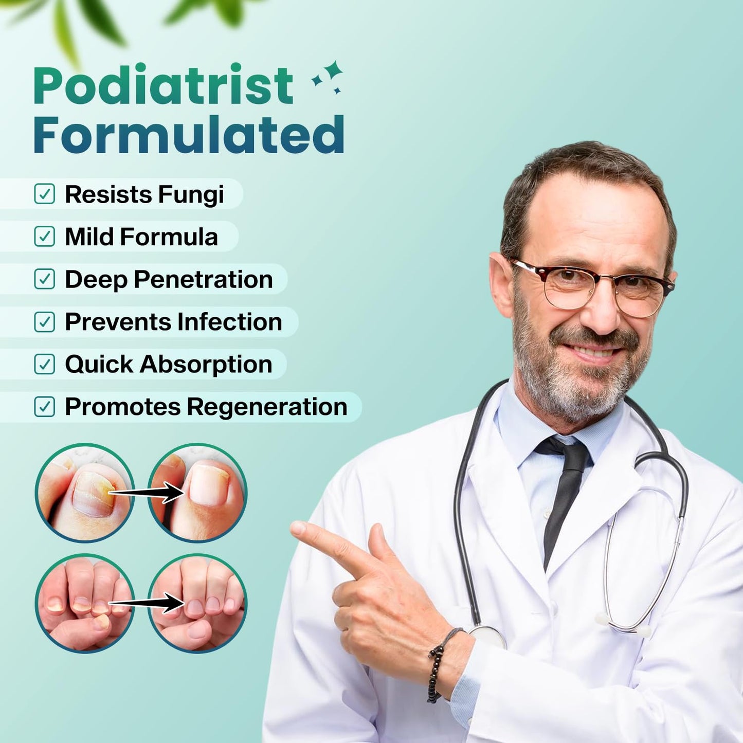 Foot Cure Tratamiento de hongos en las uñas de los pies extra fuerte 15ml