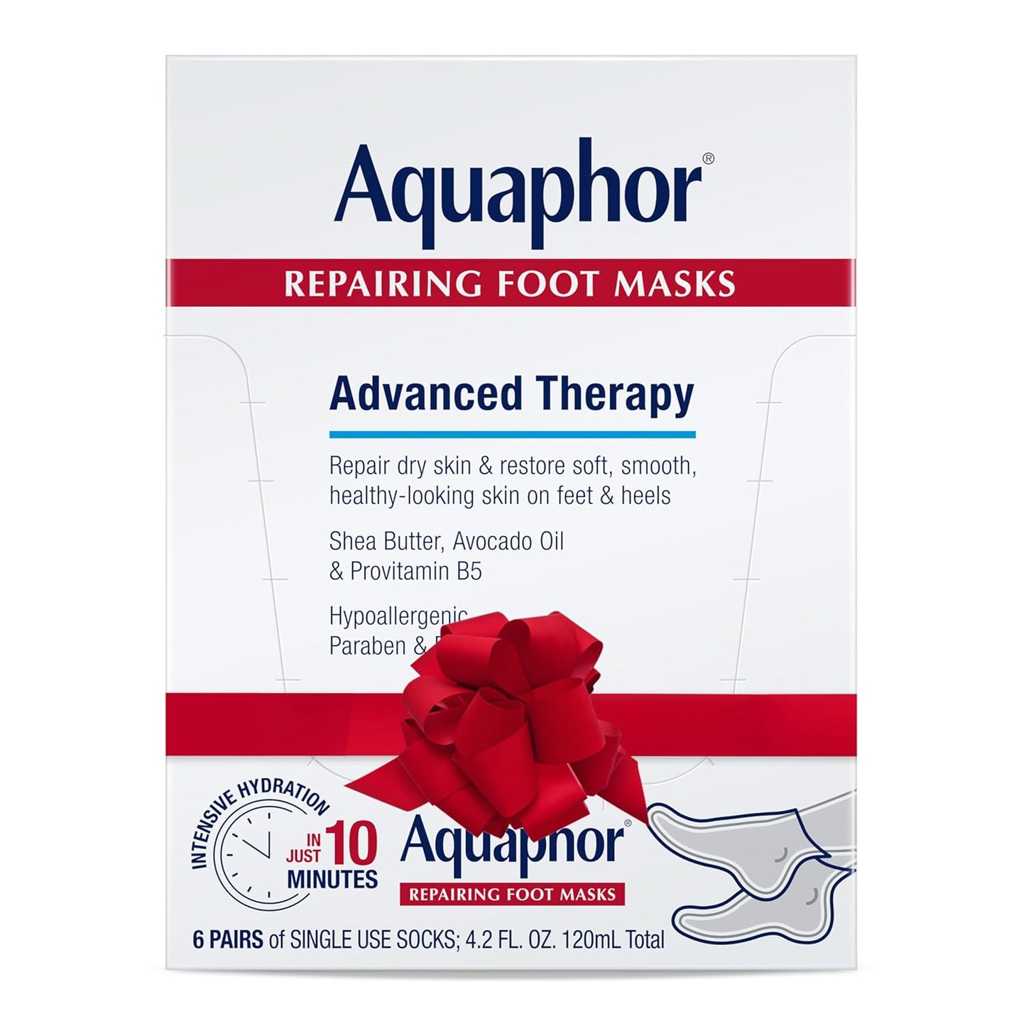 Aquaphor Mascarillas reparadoras para pies