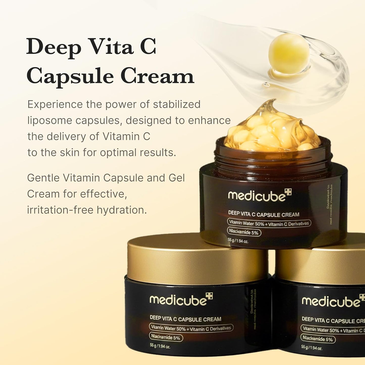Medicube - crema capsula con vitamina C, 55g