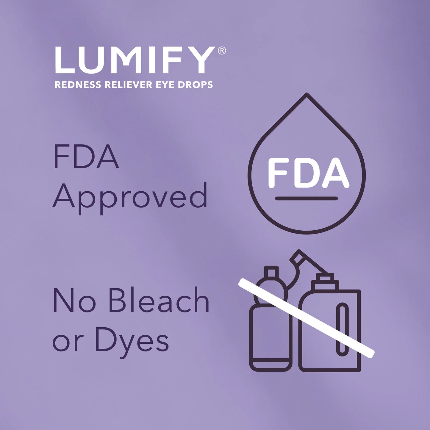 LUMIFY - Gotas para los Ojos para Aliviar el Enrojecimiento - 2.5 ml