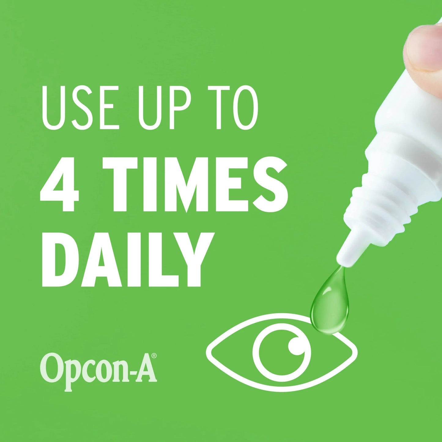Opcon-A,Gotas para Aliviar Alergias Oculares para Alivio de Ojos Secos, con Picazón y Rojos - 15ml