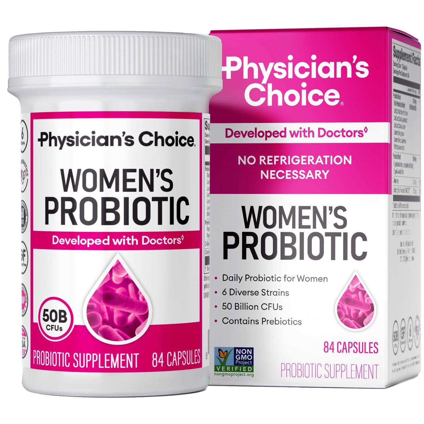 Physician's CHOICE Probioticos para Mujer - 30 Capsulas