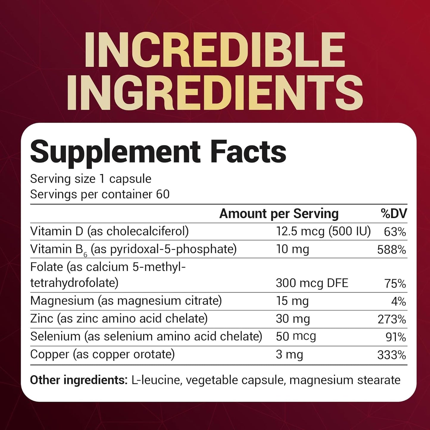Dr. Berg - Zinc con Magnesio , Vitamina D3 y Selenio 30mg, 60 capsulas