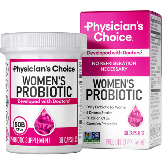Physician's CHOICE Probioticos para Mujer - 30 Capsulas