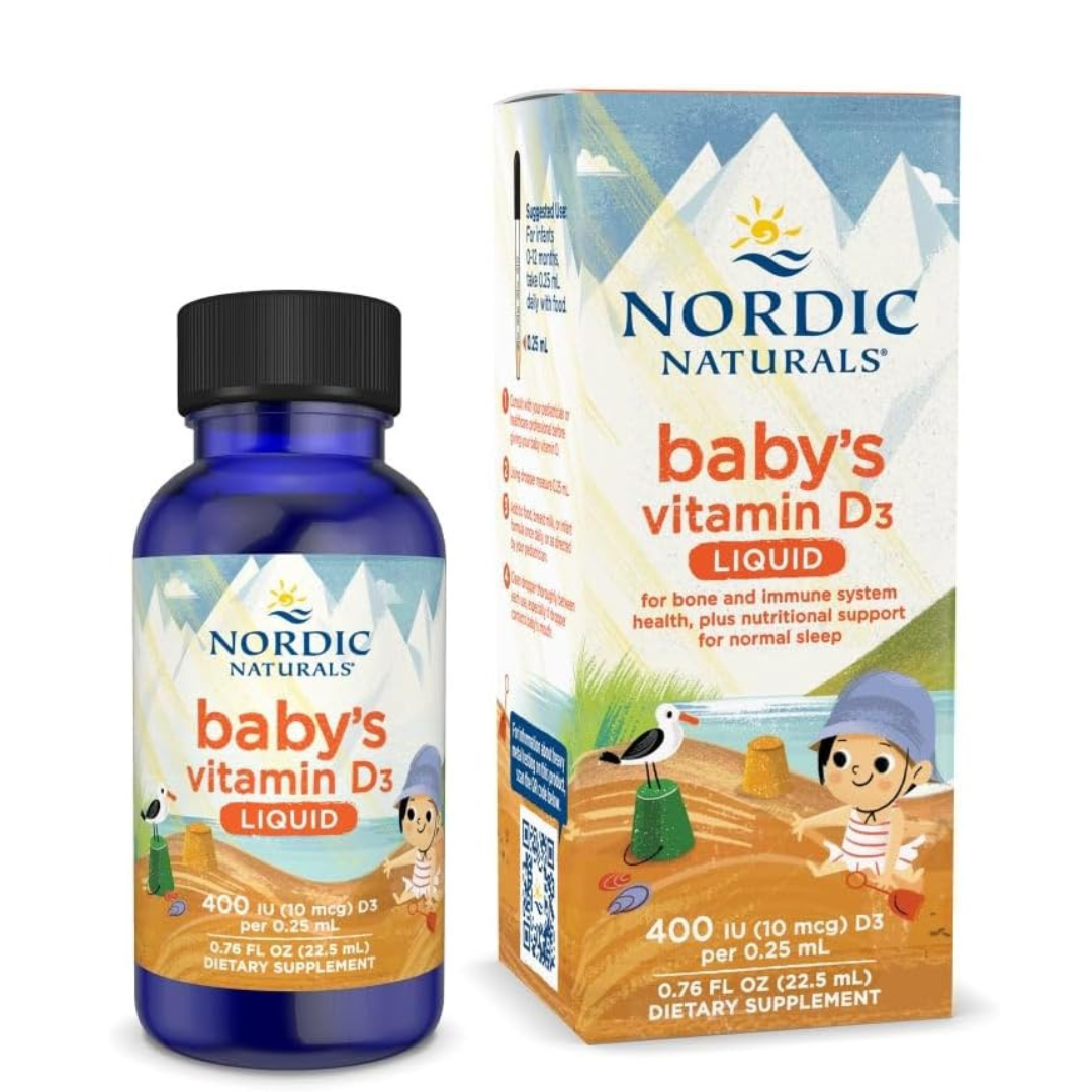 Nordic Naturals Baby's Vitamina D3 400 UI , 22.5ml