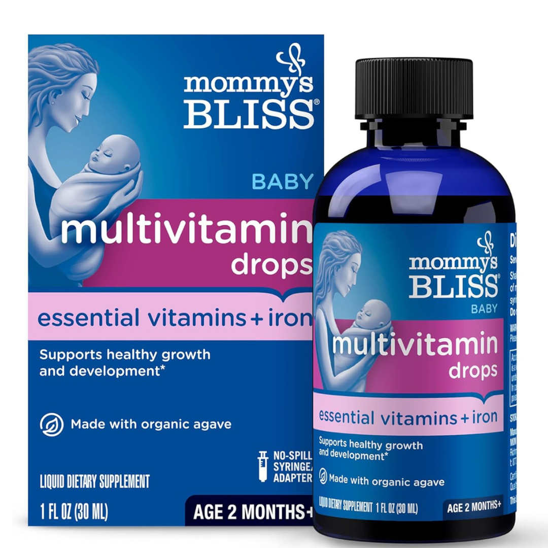 Mommy's Bliss Multivitamínico + hierro para bebés - 30ml