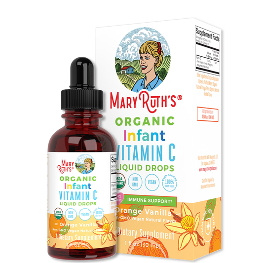 MaryRuth - Organics Gotas Líquidas de Vitamina C para Infantes, 60ml