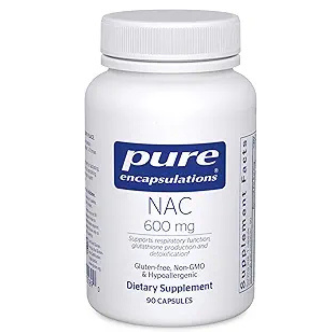 Pure Encapsulations- NAC 600 mg , 90 capsulas