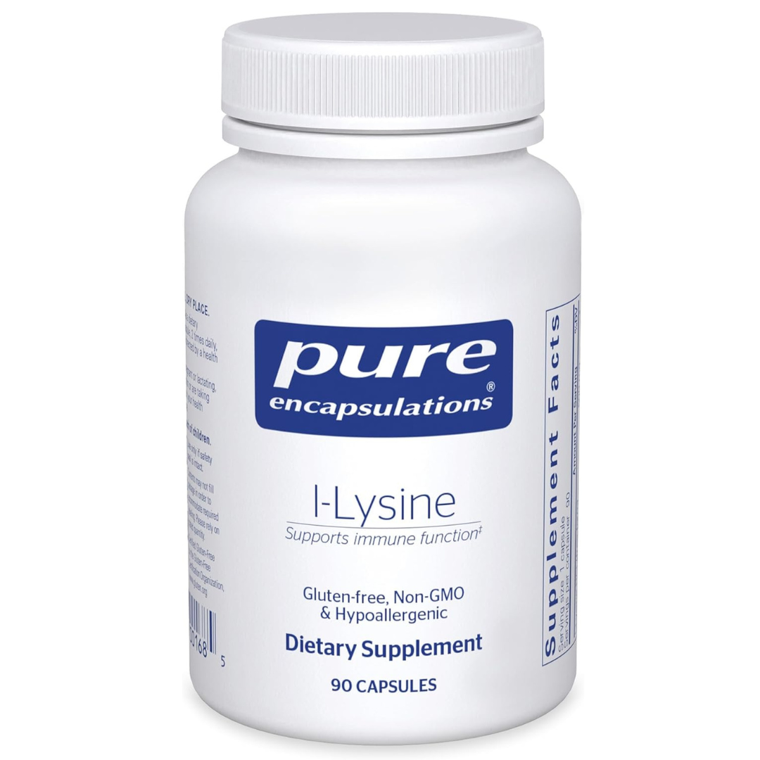 Pure Encapsulations L-Lisina, 90 capsulas