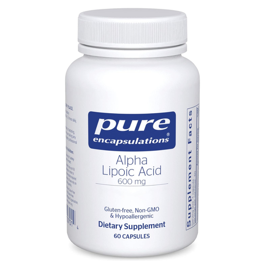 Pure Encapsulations Ácido alfa lipoico 600 mg , 60 capsulas