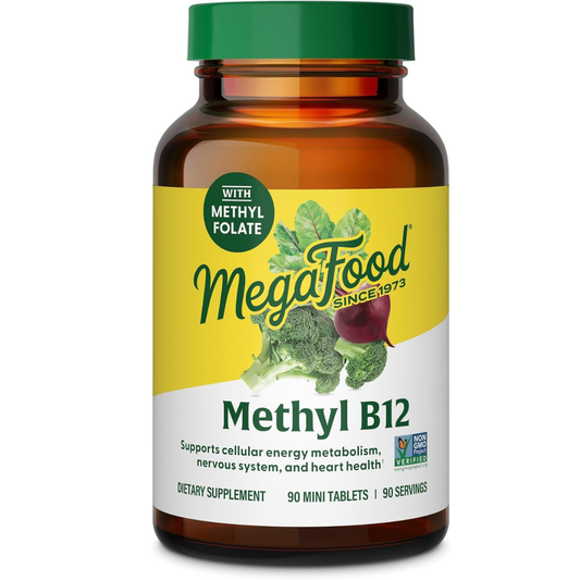 MegaFood - Methyl B12, 90 mini tabletas