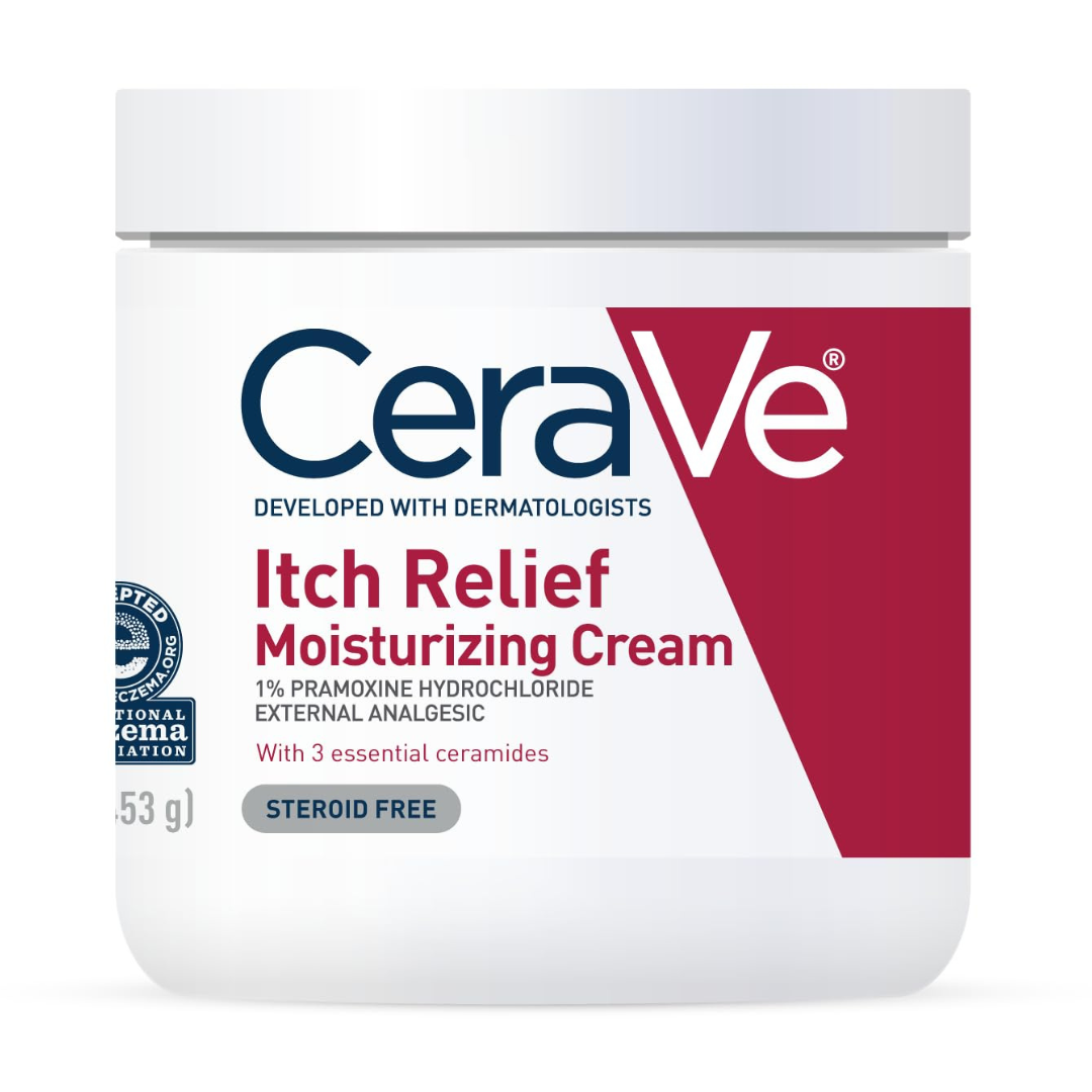 CeraVe - crema hidratante para aliviar el picor, 16oz