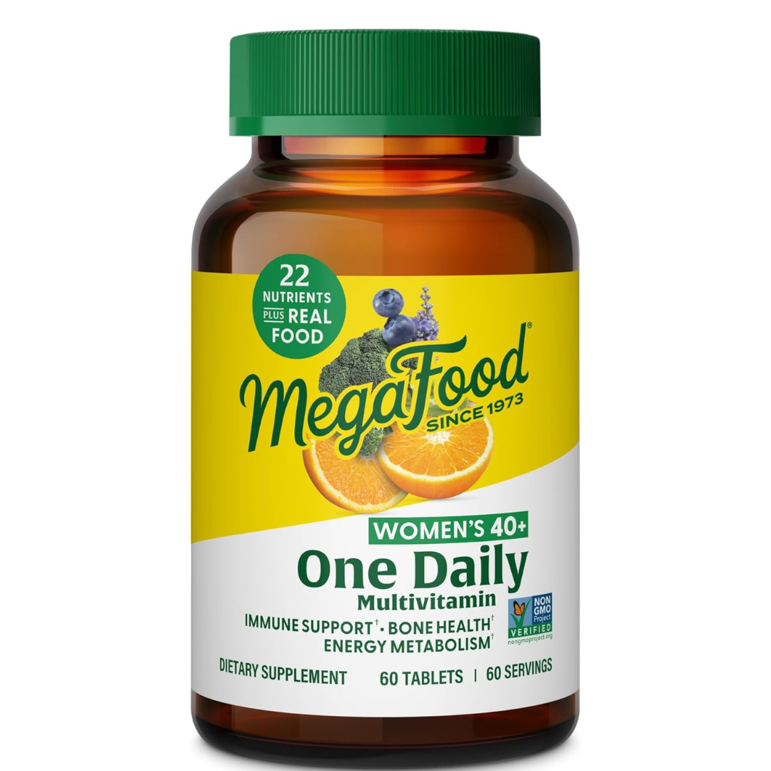 MegaFood - One Daily Multivitaminico para mujer de 40+, 60 tabletas