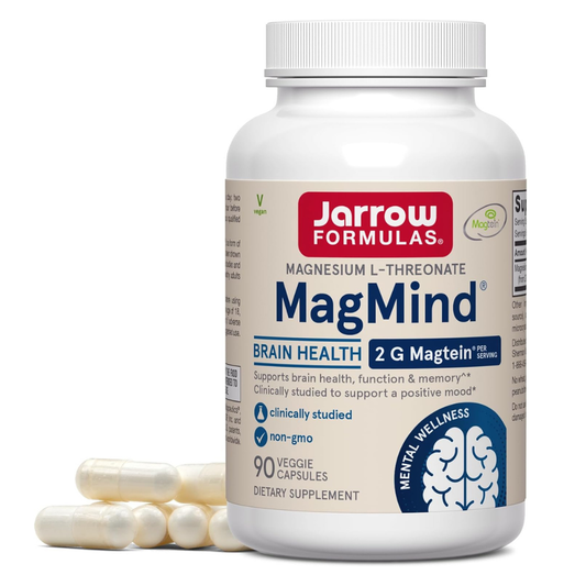 Jarrow Formulas - MagMind 2g (brain health), 90 capsulas