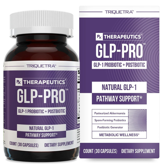 Triquetra - GLP-PRO probiotico + postbiotic, 30 capsulas