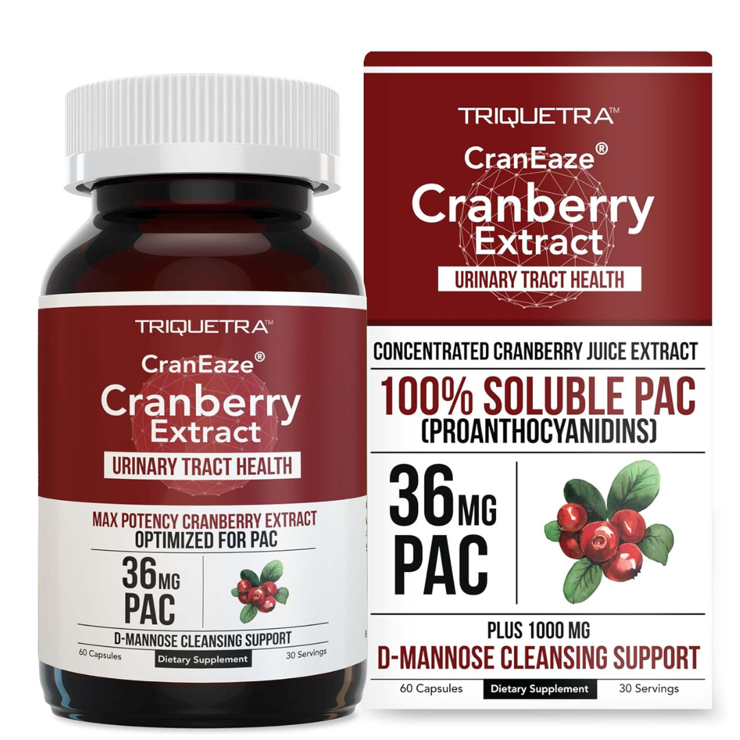 Triquetra - Cranberry extract 36mg PAC ,  60 capsulas