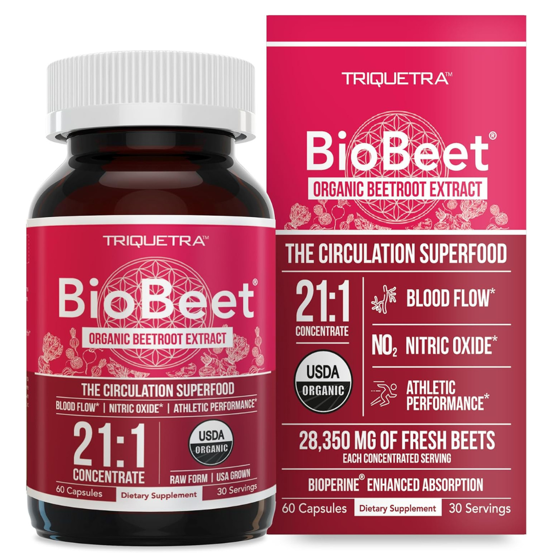 Triquetra - BioBeet 21:1 - 28,350mg, 60 capsulas