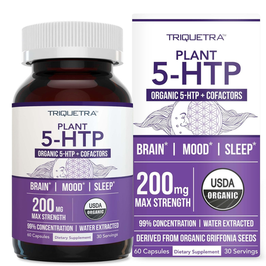 Triquetra - Plant 5-HTP 200mg, 60 capsulas