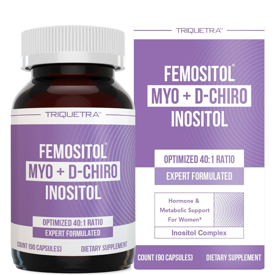 Triquetra - Femositol Myo + D-chiro inositol 40:1, 90 capsulas