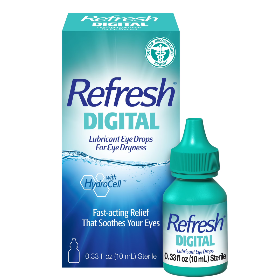 Refresh Digitales Gotas Lubricantes para los Ojos Lágrimas Artificiales, 10 ml