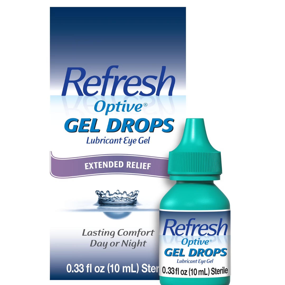 Refresh Optive Gotas de Gel Lubricante para Ojos, 10 ml
