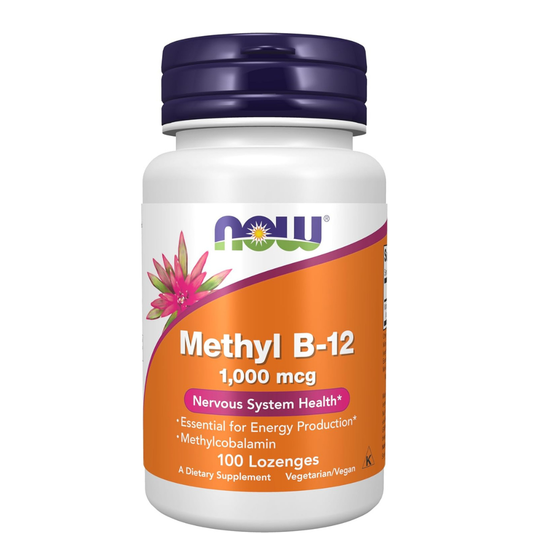 Now - Methyl B-12 1,000mg - 100 lozenges