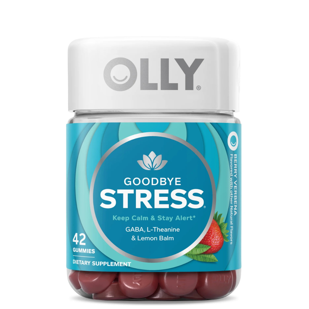 Olly - Stress Goodbye Gaba(100mg), L-theanine - 42 gummies