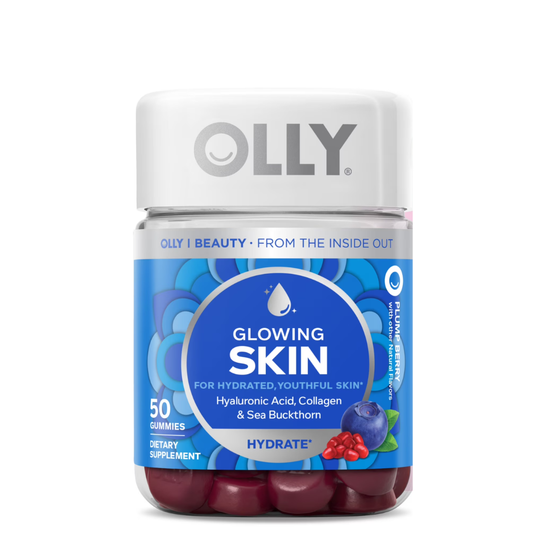 Olly - Glowing Skin hyaluronico acid, 50 gummies
