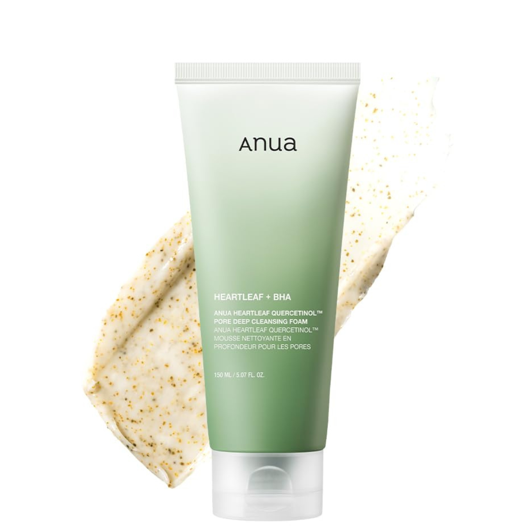 Anua Heartleaf - Espuma limpiadora profunda de poros, 150ml
