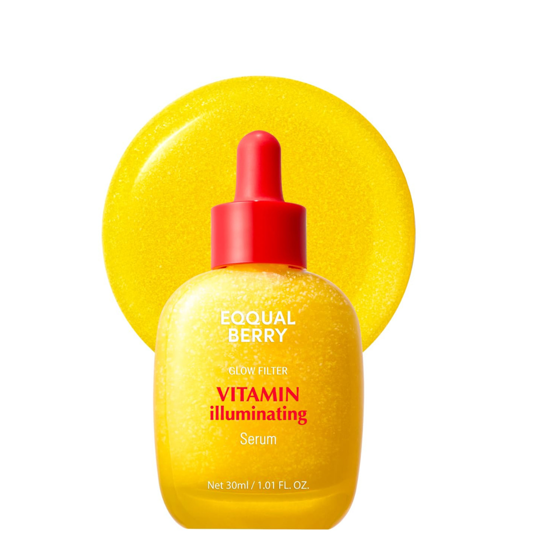 EQQUALBERRY -Suero iluminador de vitaminas | Niacinamida 4% , 30ml