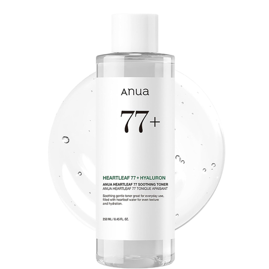 Anua Heartleaf 77 Tónico Calmante I pH 5.5 Cuidado de Problemas, 250ml