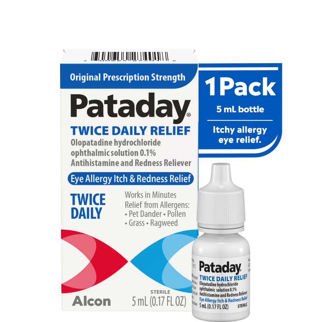Pataday Gotas para los Ojos para Aliviar la Picazón por Alergias , 5 Ml