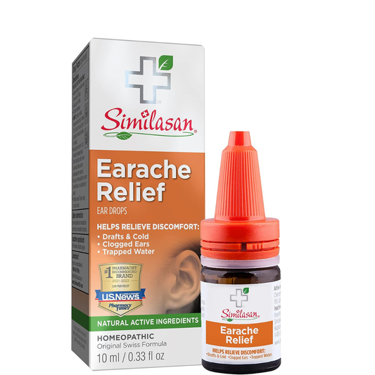 Similasan Gotas para los oídos para aliviar el dolor de oído, botellade 10ml