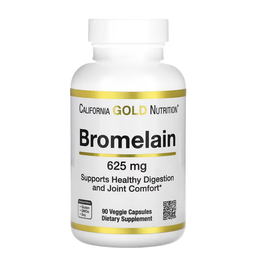 California Gold Nutrition - Bromelain 625mg , 90 Capsulas
