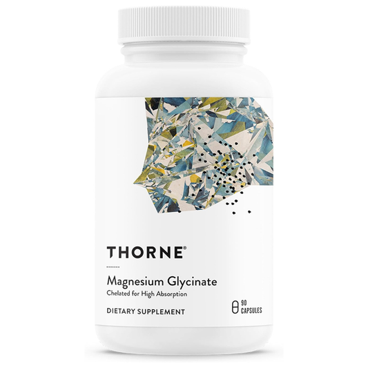 Thorne - Magnesium Glycinate 120mg, 90 capsulas