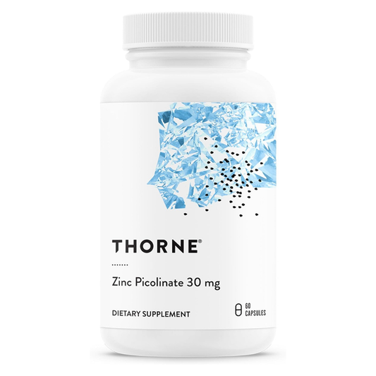 Thorne - Zinc Picolinate 30mg , 60 capsulas