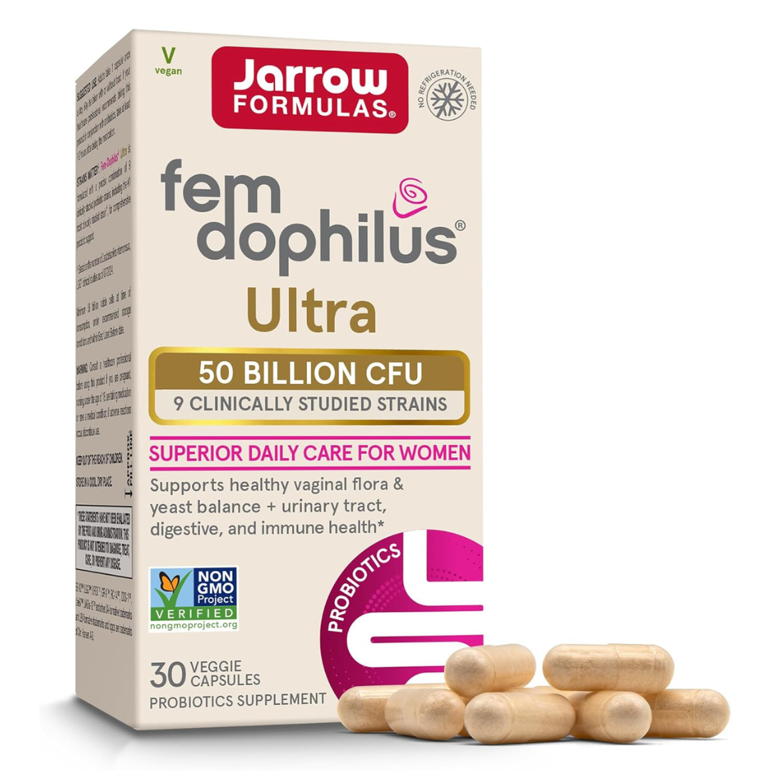 Jarrow Formulas- Fem Dophilus Ultra 50 billion CFU , 30 capsulas