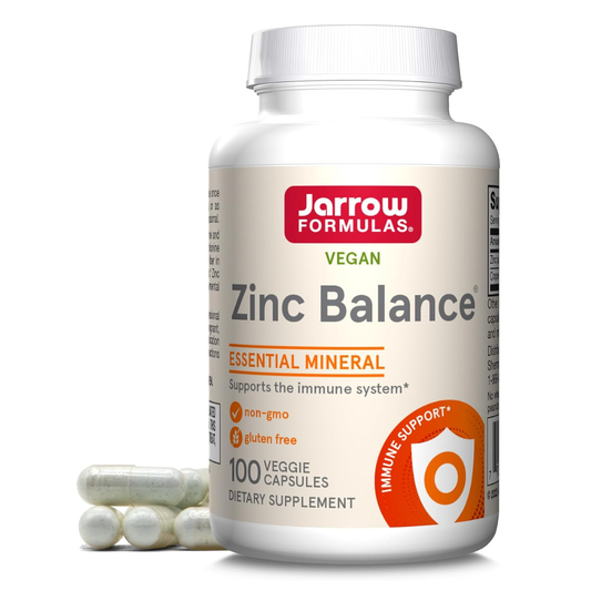 Jarrow Formulas, Zinc 15mg  Balance Essential Mineral, 100 capsulas
